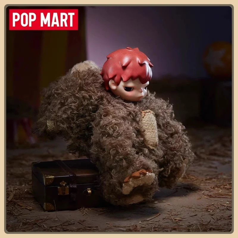 Brinquedo Autêntico POPMART Hirono Little Wild Bear, um presente