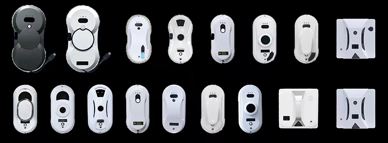 Description Picture 2 of itemWindow Cleaner Robot Remote Control Magnetic Electric Vacuum Cleaner High Tall Window Washing Glass Window Cleaning Robot