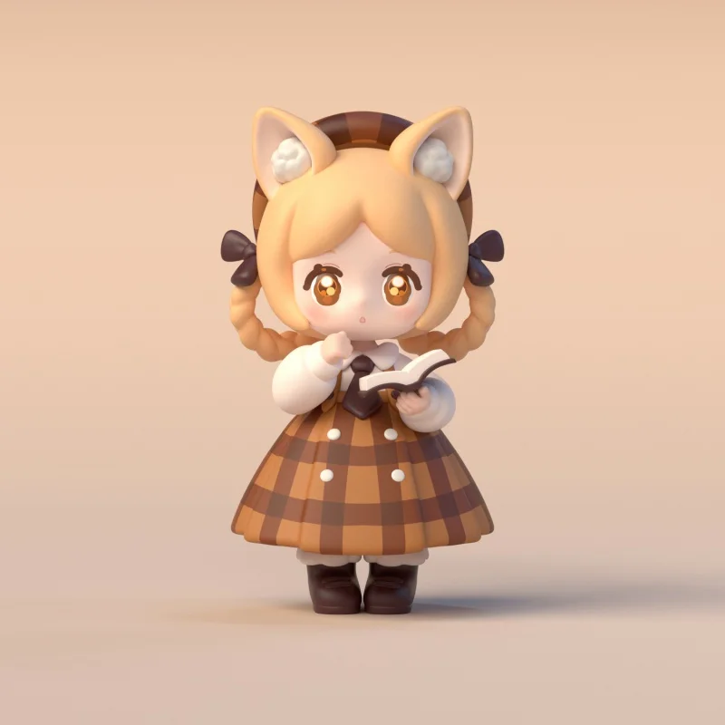 

Ninizee серия «Love Island», строительные игрушки, аниме куклы, фигурки, милая настольная девушка, подарки на день рождения, игрушка simon