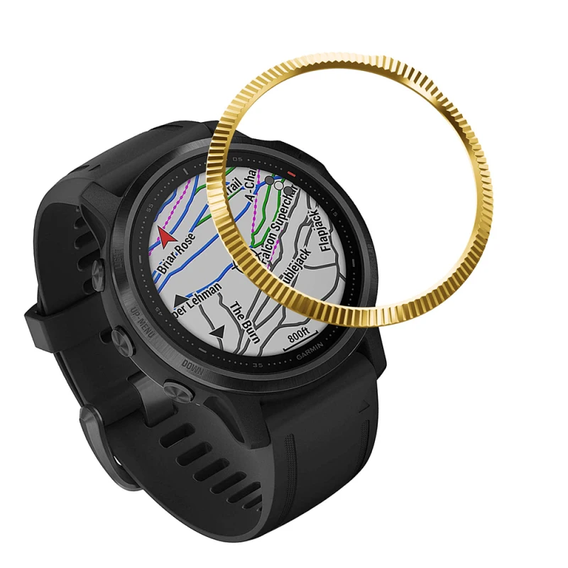 Stainless Steel Bezel Ring for Garmin Fenix 6S 6S sapphire Smart Watch for Anti-scratch Protection watch modification accessories