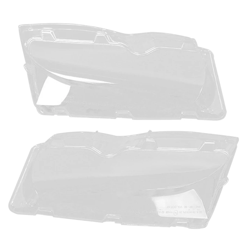 

Headlight Lens Cover ,1 Pair Left And Right Headlight Clear Lens Cover Compatible For BMW 02-05 E46 325 330