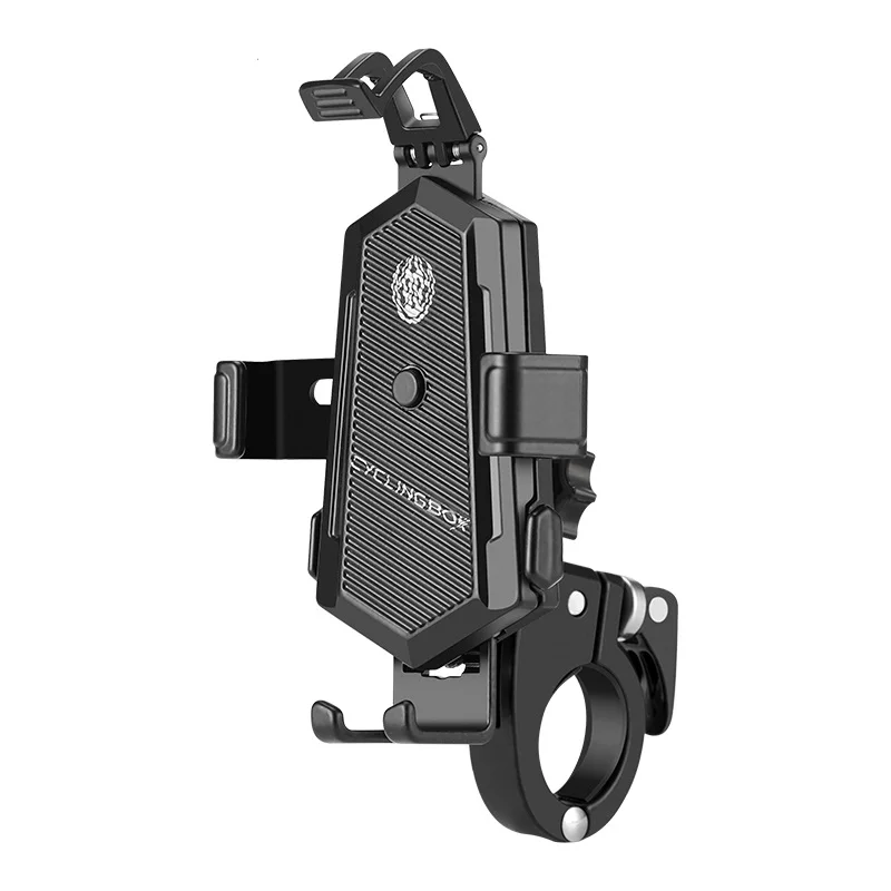 Bicycle Mobile Phone Holder 360° Rotatable Alloy Stand Mountain Bike Handlebar Navigation Support Cycling Parts |