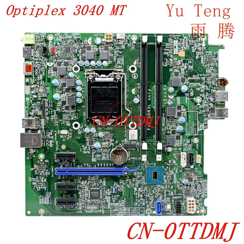 

Для материнской платы DELL Optiplex 3040 MT DDR3L CN-0TTMJ 0TTMJ TTDMJ MIH110R, материнская плата 100%, тест ОК, отправка