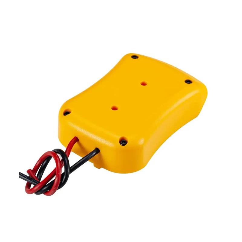 Power Wheel Adapter voor Dewalt 18V lithium-accu, accuadapter met zekering en kabelklemmen voor truck robotica RC-speelgoed en werklampen