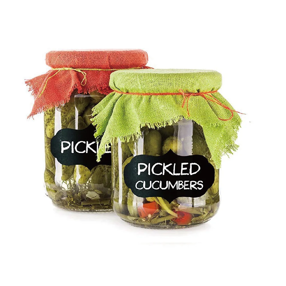 Waterproof Chalkboard Kitchen Spice Label Stickers label stickers 41 Pcs/Set Home Jars Bottles Tags With Marker Pen