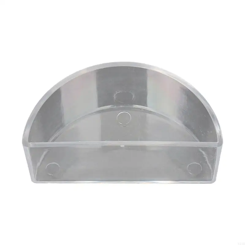 Y5JB Clear Semi Circle Refraction Water Tray for School Physics Labs Science Enthusiasts Physics Educational Tool for Student