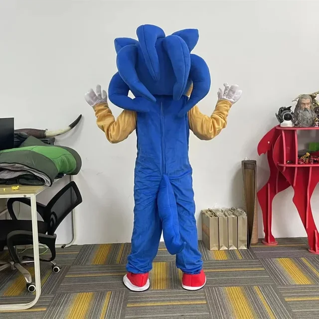 Sonic The Hedgehog Sonic Vestito Di Carnevale Costume Per