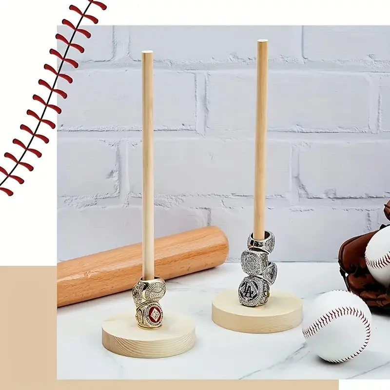 Vertical Bracelet Holder Wood Tabletop Bracelet Display Stand Bangle Display Holder for Watches Bracelets Scrunchies Hair Bands Image 8