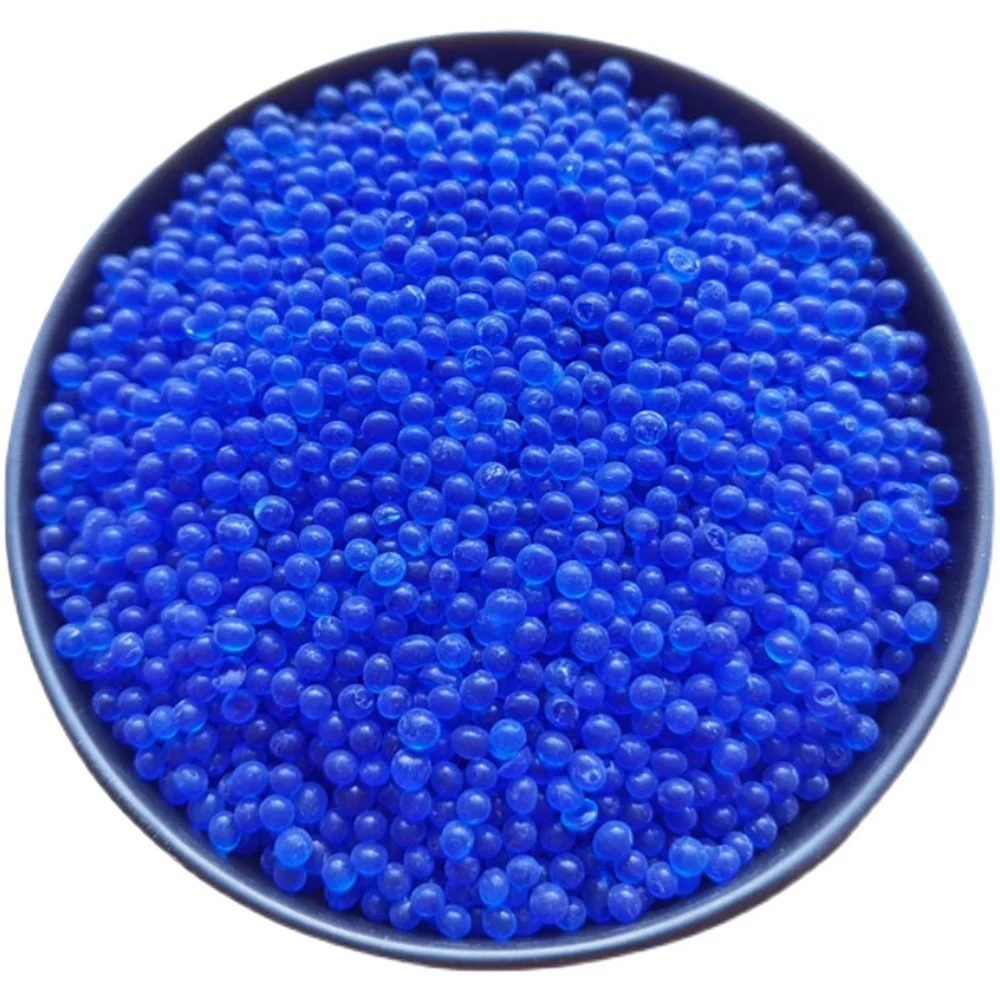 Bule Reusable Silica Gel Beads Moisture Absorber Beads Colorchanging