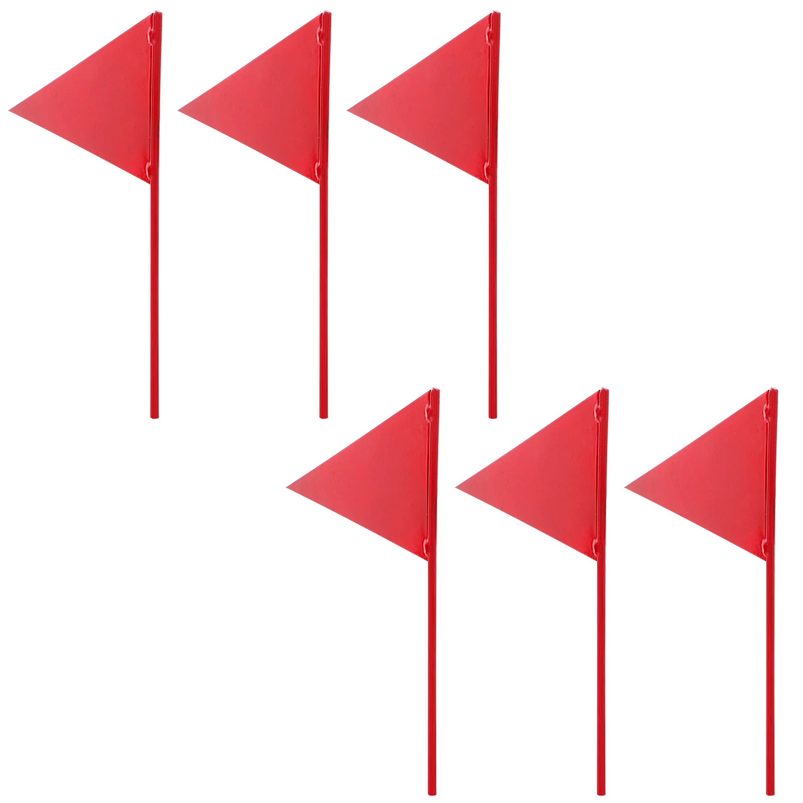 

6 шт., треугольные Угловые флажки для тренировок