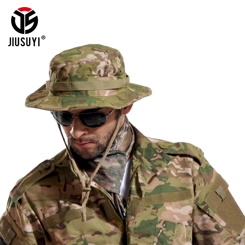 Boonie Hat Cap Military Hats  Boonie Hat Military Tactical - Camouflage  Bucket - Aliexpress