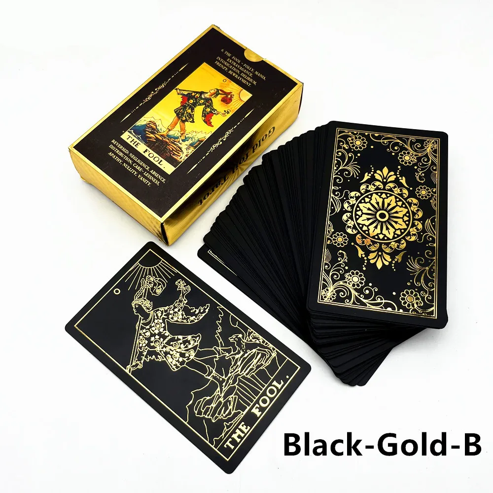 1 デッキプラスチックタロットカード防水耐久性のあるライダー