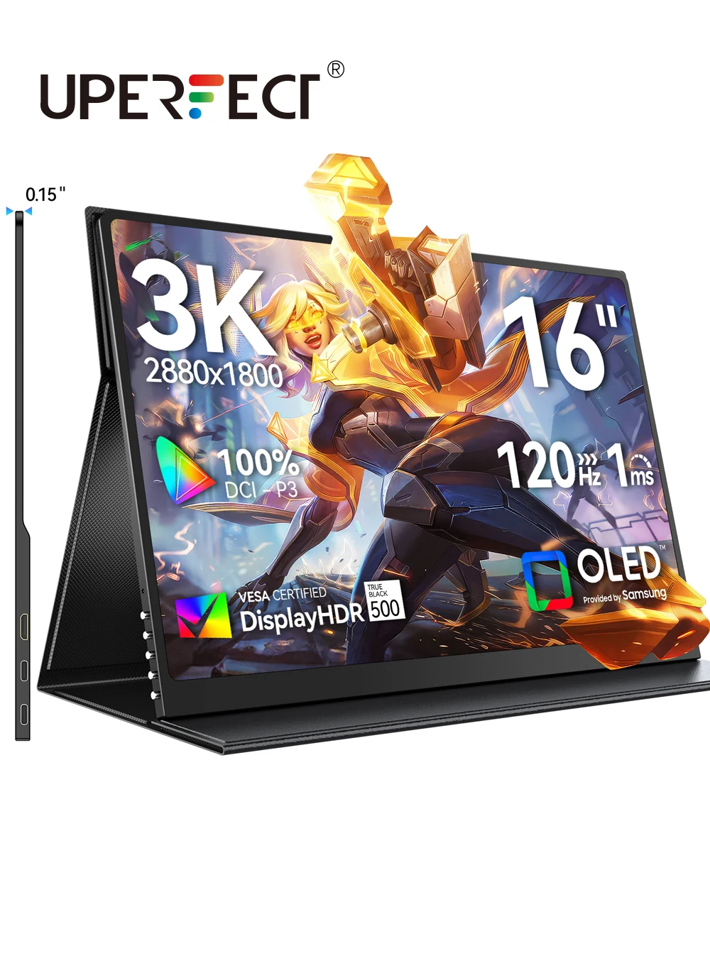UPERFECT OLED przenośny monitor 16