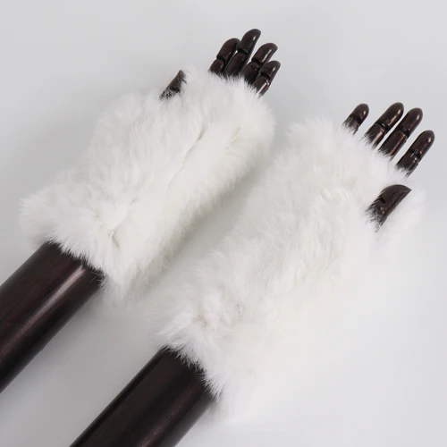 RABBIT FUR WHITE