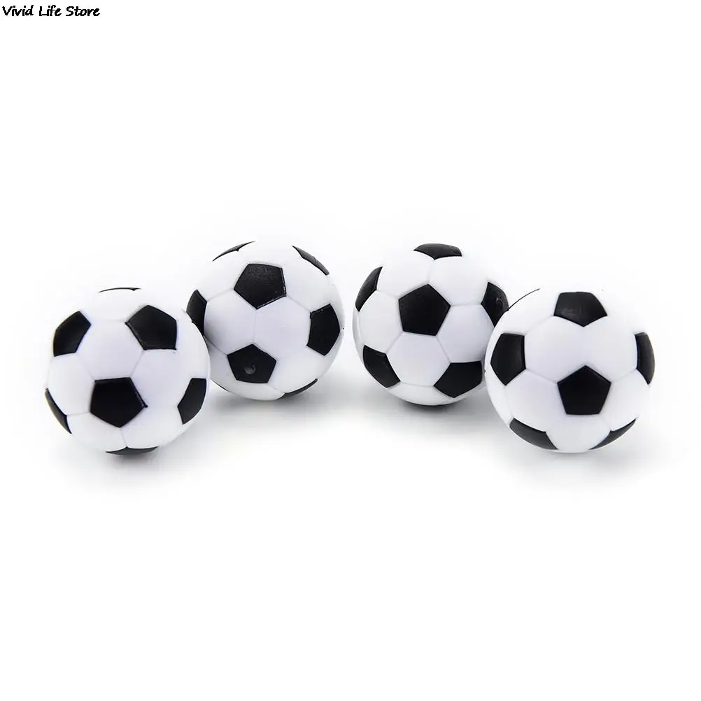 축구공 PU 소재의 심리스 실내/야외 남녀공용 5호 축구 훈련 및 경기용 공 11 4pcs 32mm 테이블 축구 Foosballs 게임 교체 공식 탁상 게임 축구 공 테이블 축구 수지 축구 공