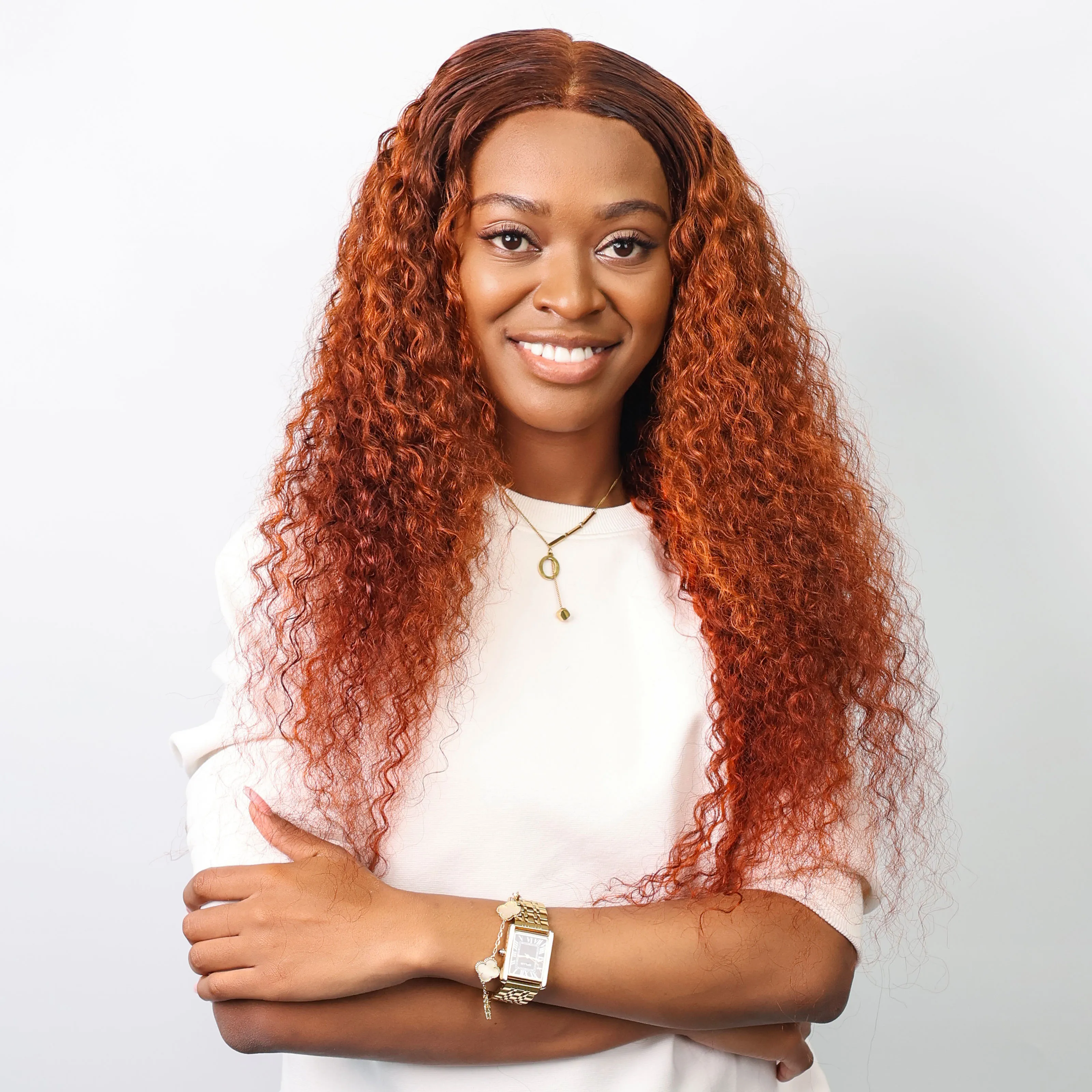 Ombre Orange Ginger Lace Front Wig 13x6 HD Water Wave Curly High Density 14 S5d1c8456cc2e49e599cf94fe612c9900R Ombre Orange Ginger Lace Front Wig 13x6 HD Water Wave Curly High Density