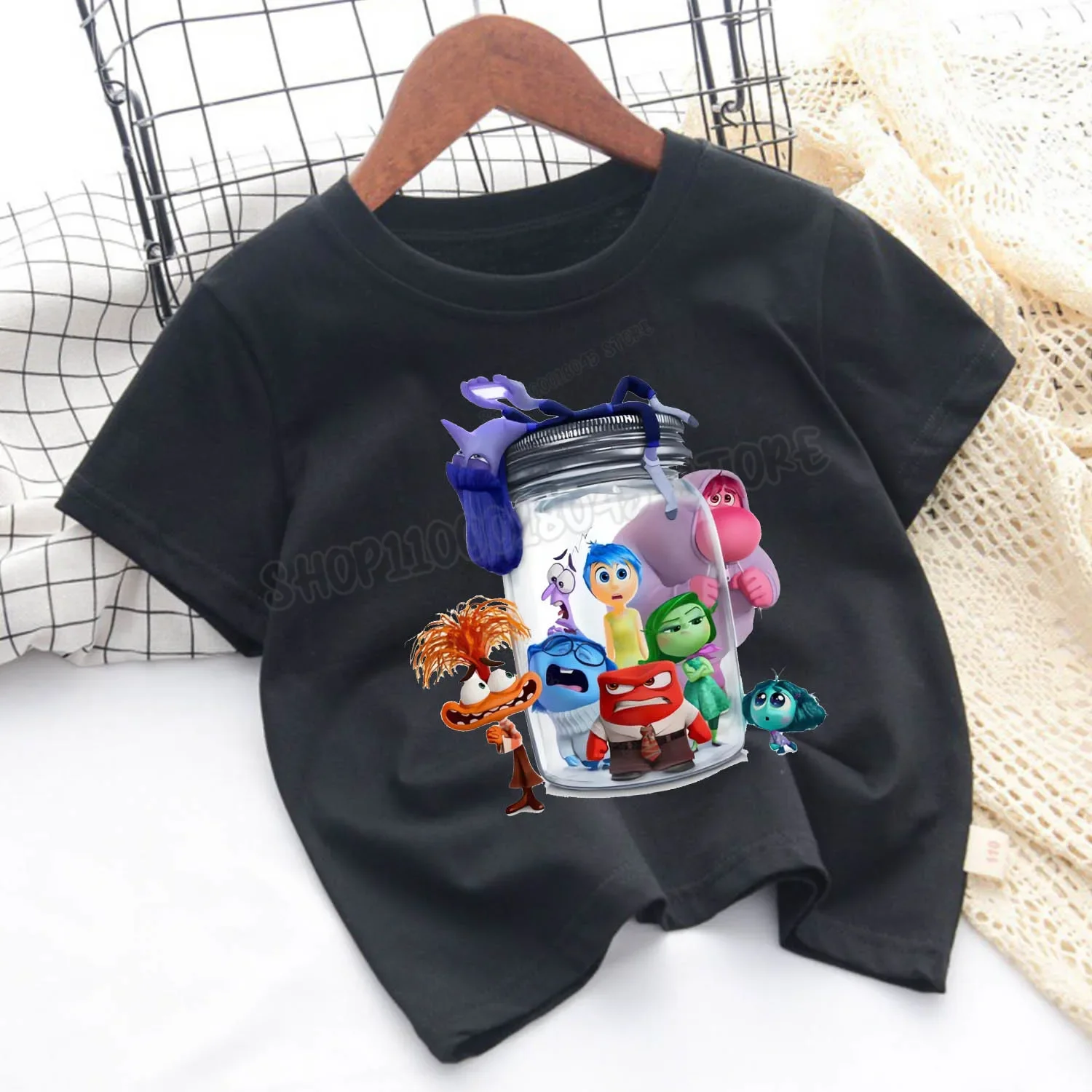 thumbnail image 1 of Camiseta de manga corta para niños, ropa transpirable de absorción del sudor, Anime de dibujos animados, regalo de cumpleaños, 1 of 5