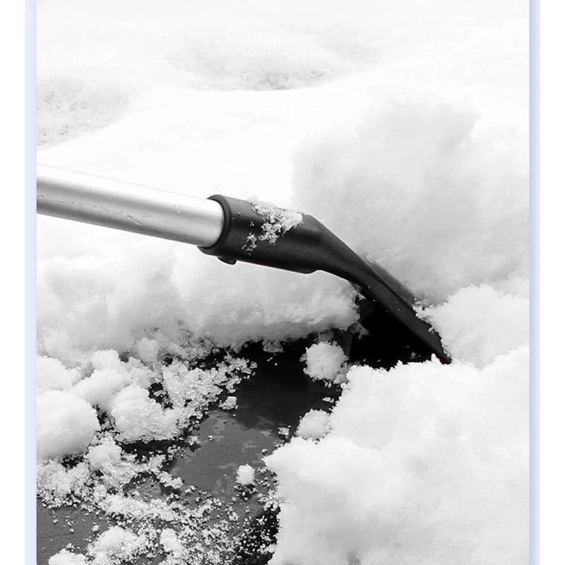 TOFAR Car Snow Brush Wiper Extendable Cleaning Tool Snow Shovel Ice Scraper Winter Auto Windshield Deicer Remover Wash Defroster