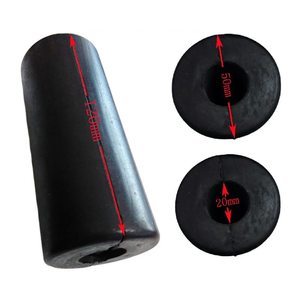 Weight Stack Guide Bar Sleeve Rubber Shock-absorbing Clump Weight Rod Spacer Fitness Equipment Accessories