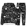 Rapper Lil Peep 3D Print Hoodies Pants Suit Men Women Hip Hop Tracksuit 2pcs Set Oversized Jogger Outfits Fashion Men's Clothing 5