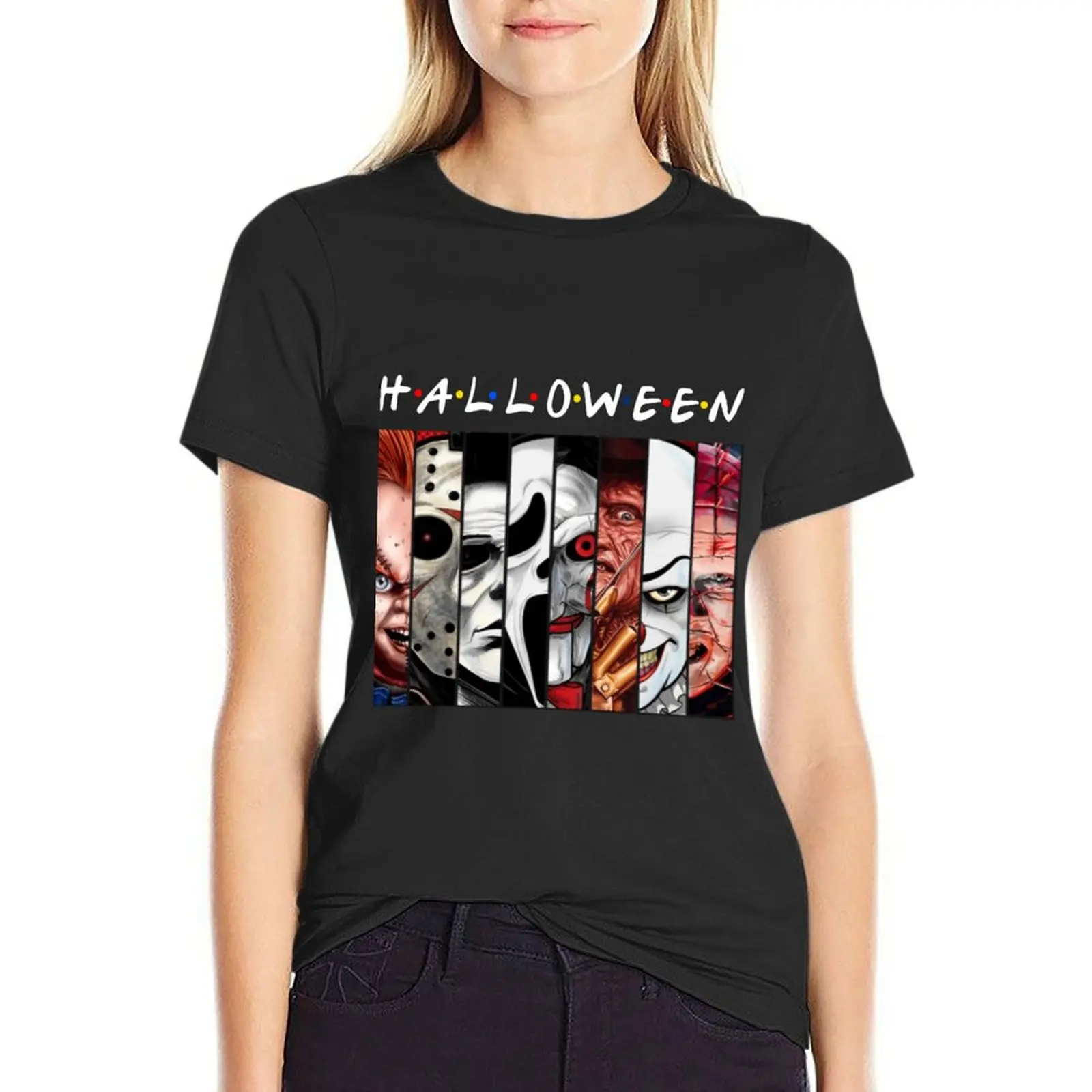 

This Is My Scary Halloween Costume T-shirt korean fashion kawaii clothes plus size tops clothes for Women