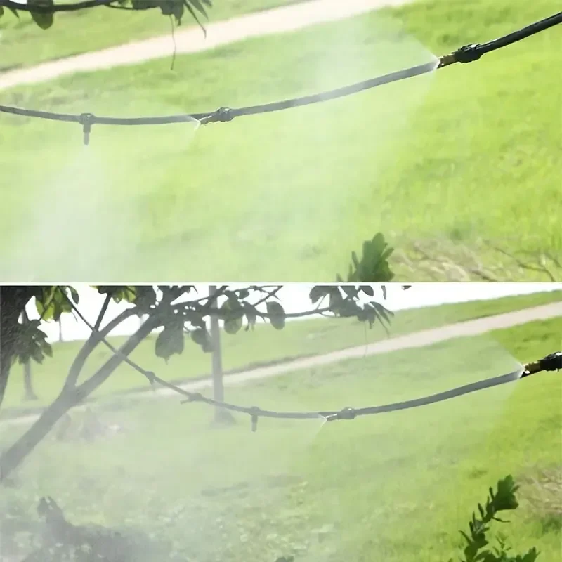 5-20m Garden Watering System Automatic Irrigation Spray Sprinkler System Garden Potted Irrigation Kit Spray Cooling Kit - 4