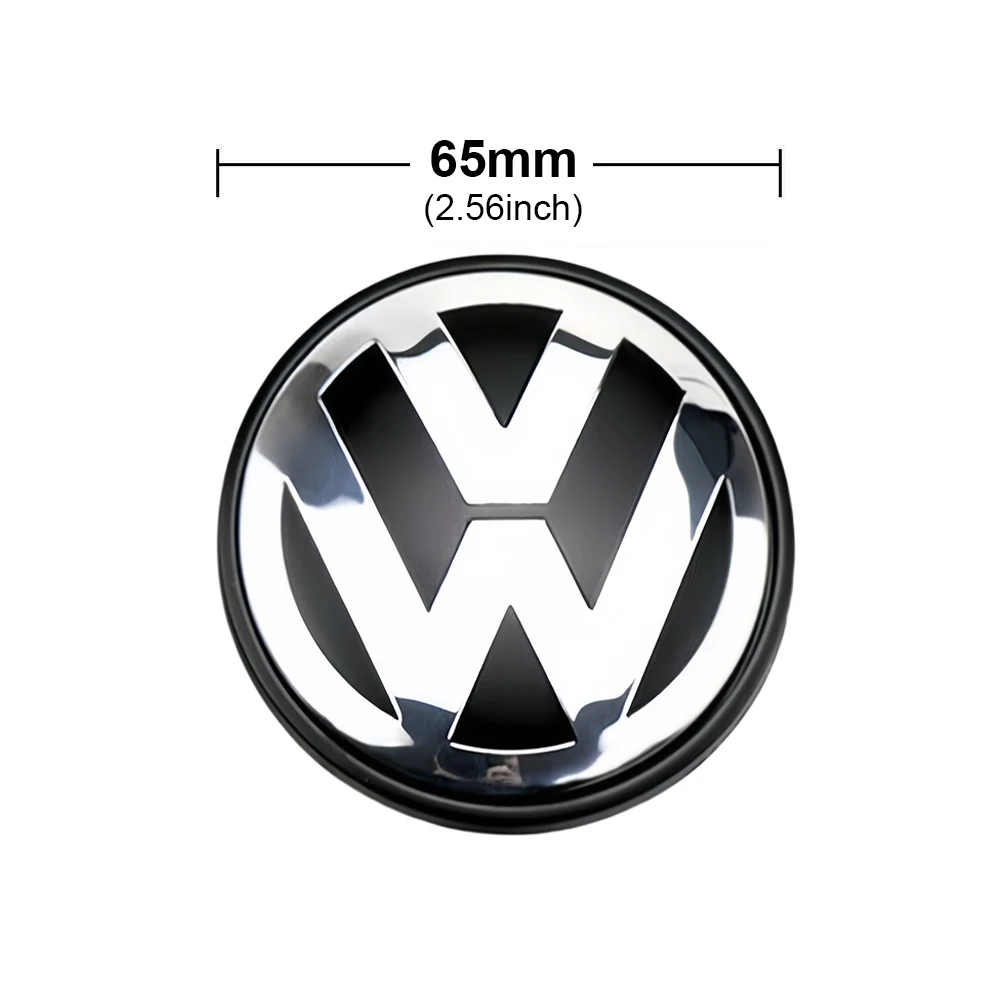 Genuine Wheel Center Hub Cap 3b7/7l6 601 171 149 56/65/70/76mm Wheel Center Cap Replacement Chrome & Black For Volkswagen 4pcs