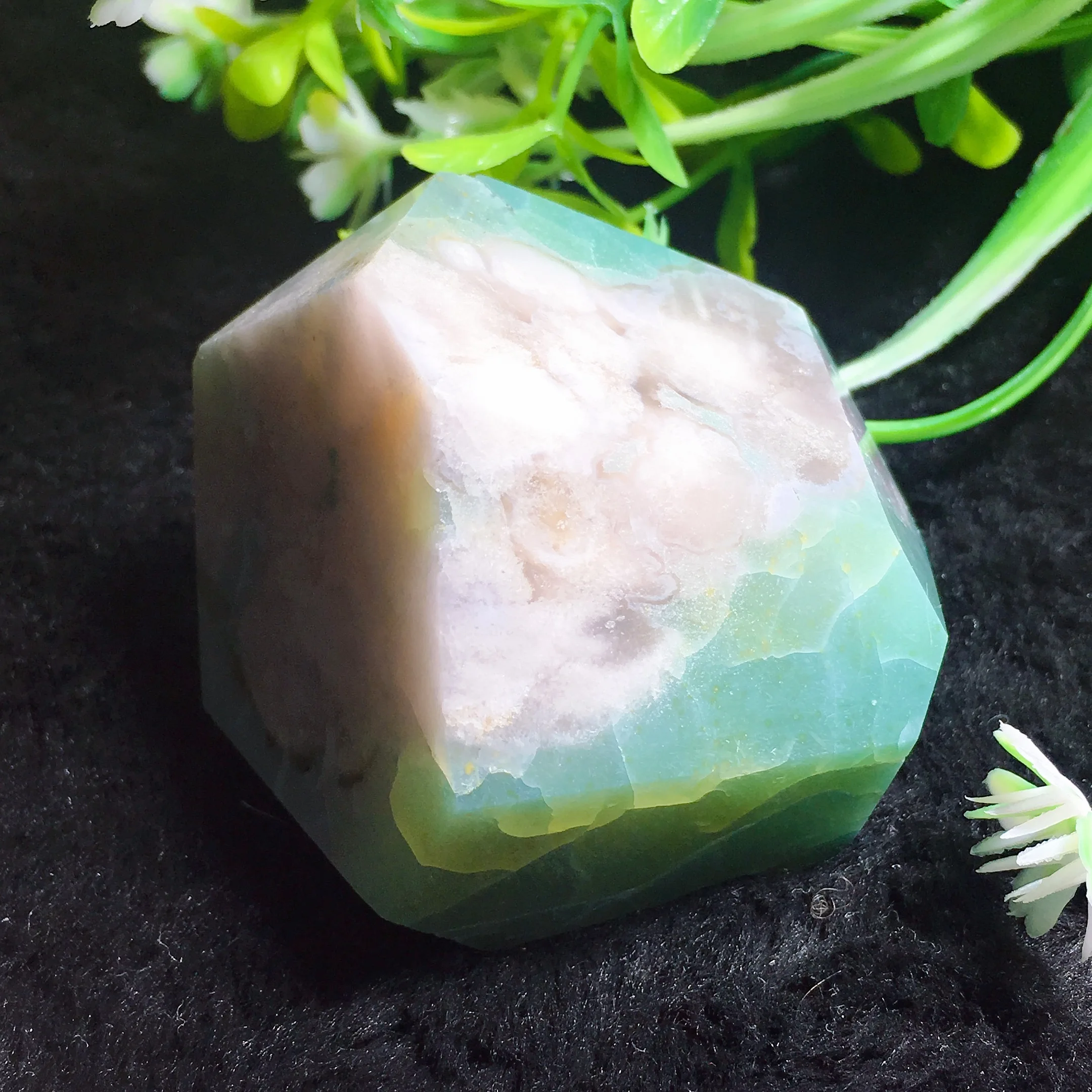 Green Flower Agate Freedom 2413