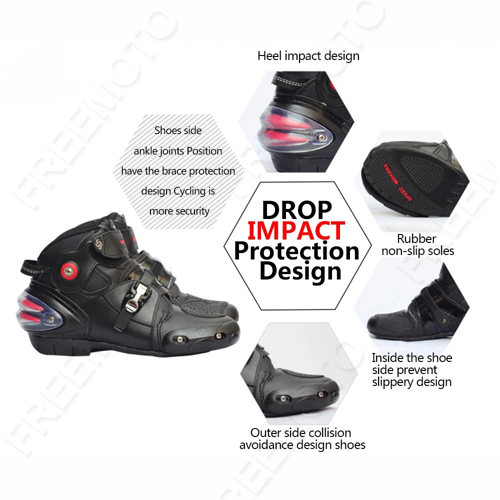 Motorcycle Botas Men's Boots Moto Hombre Enduro Motocross Boot Chuteira Campo Profissional Professional Field Boots motorcycle boots,mens shoes,motorcycle shoes