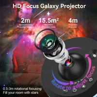 12 IN 1 Galaxy Star Projector with Meteor Ultra Clear Night Light Lamp Rotary Space Ball Planetarium Projector Lights for Kids G 3