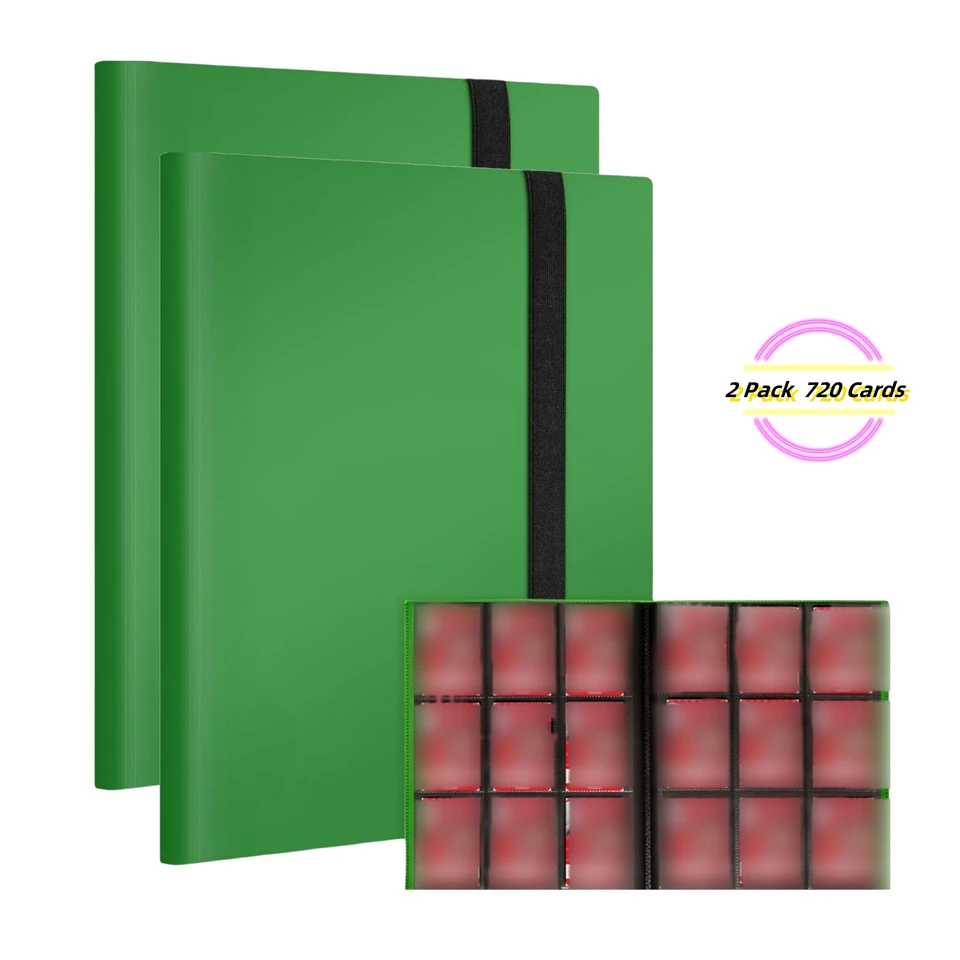 thumbnail image 2 of Premium Card Binder 12 Pocket For 720 Pockets Trading Card Binder 2 of 9