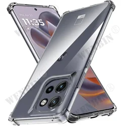 Transparent TPU Shockproof Protective Case for Moto Edge 40 (Clear)