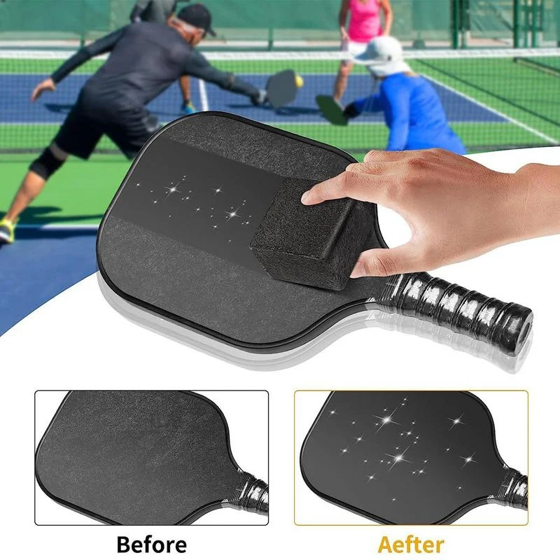 Pickleball Paddle Eraser Carbon Fiber Racket Cleaner Safe Dust Dirt Remover Tools Scratches table tennis racket cleaner