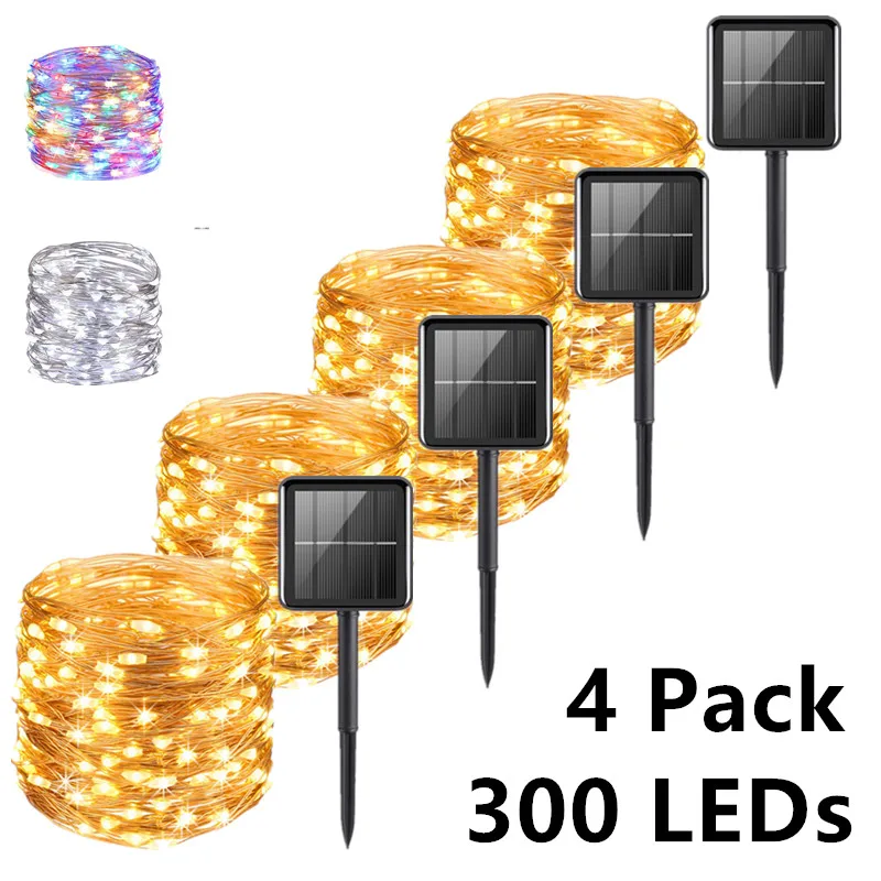 Solar Led Fairy Light Outdoor Festoon Led Waterproof Garland String Lights Christmas Party Garden Solar Lamp Decor 7M/12M/22/32M