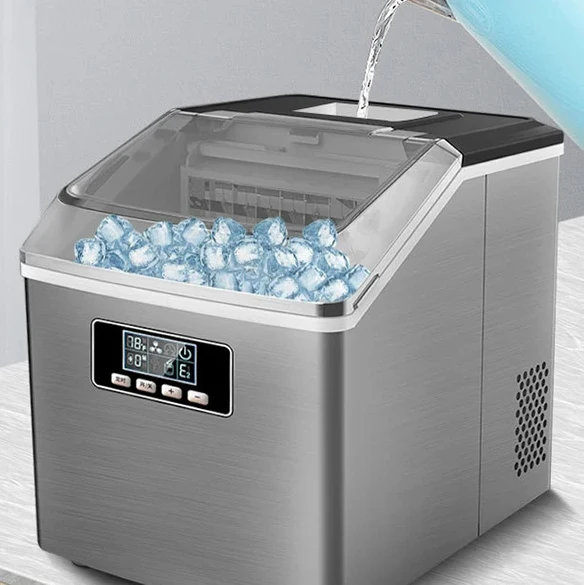 YYHC-Ice machines 25kg Automatic Commercial Home Cube Ice Small Mini Portable Countertop Ice Maker Machine For Beverage
