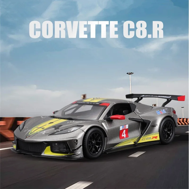 

Модель спортивного автомобиля Chevrolet Corvette C8 R, 1:24, 2020