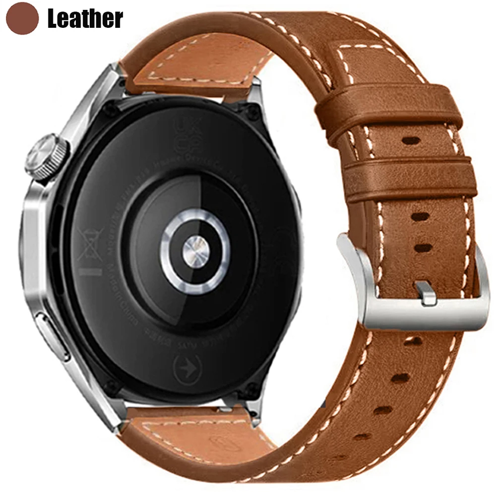 Vintage Leather Watch Band, 20mm/22mm, Universal Sports Strap
