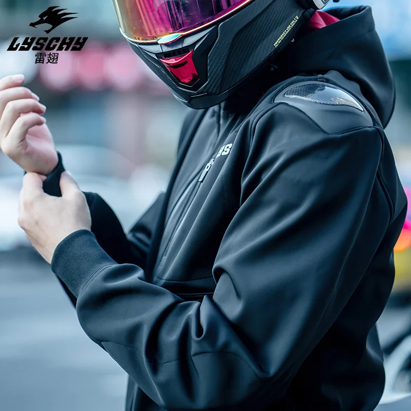 LYSCHY 방수 오토바이 재킷 남성용 겨울용 따뜻한 CE 보호 장비 레이싱 모토 의류 오토바이 아머