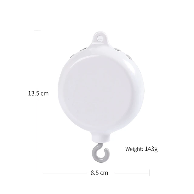 1 Pc Baby Mobile Crib Bed Bell Toy Music Box Decoration Battery operated Music Box Newborn Bell Crib Electric Baby Bed Toys 6