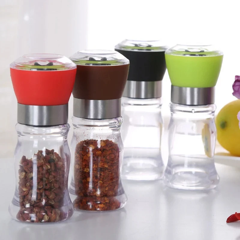 Hot New Handy Manual Mill Pepper And Salt Grinder Seasoning Peper Spice Grain Mills Porcelain Grinding Core Mill Kitchen Tools
