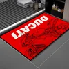 Motor Logo D-Ducati-S Cool Red By Mat For Bedroom Decoration Kitchen Bath Carpet House Super Absorbent Rug Foot Non-slip ^ 6 $ y 2
