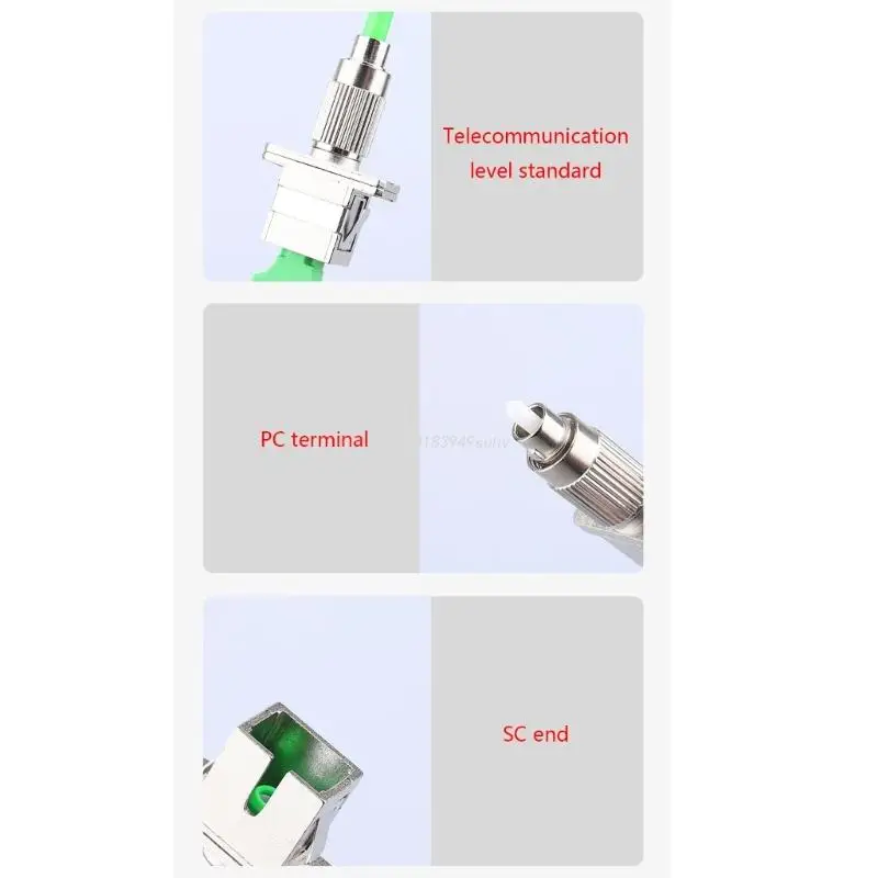 Male to Sc Female Adapter Optical Equipment Tool For Digital Communication Male SC Female Connector Good Compatible