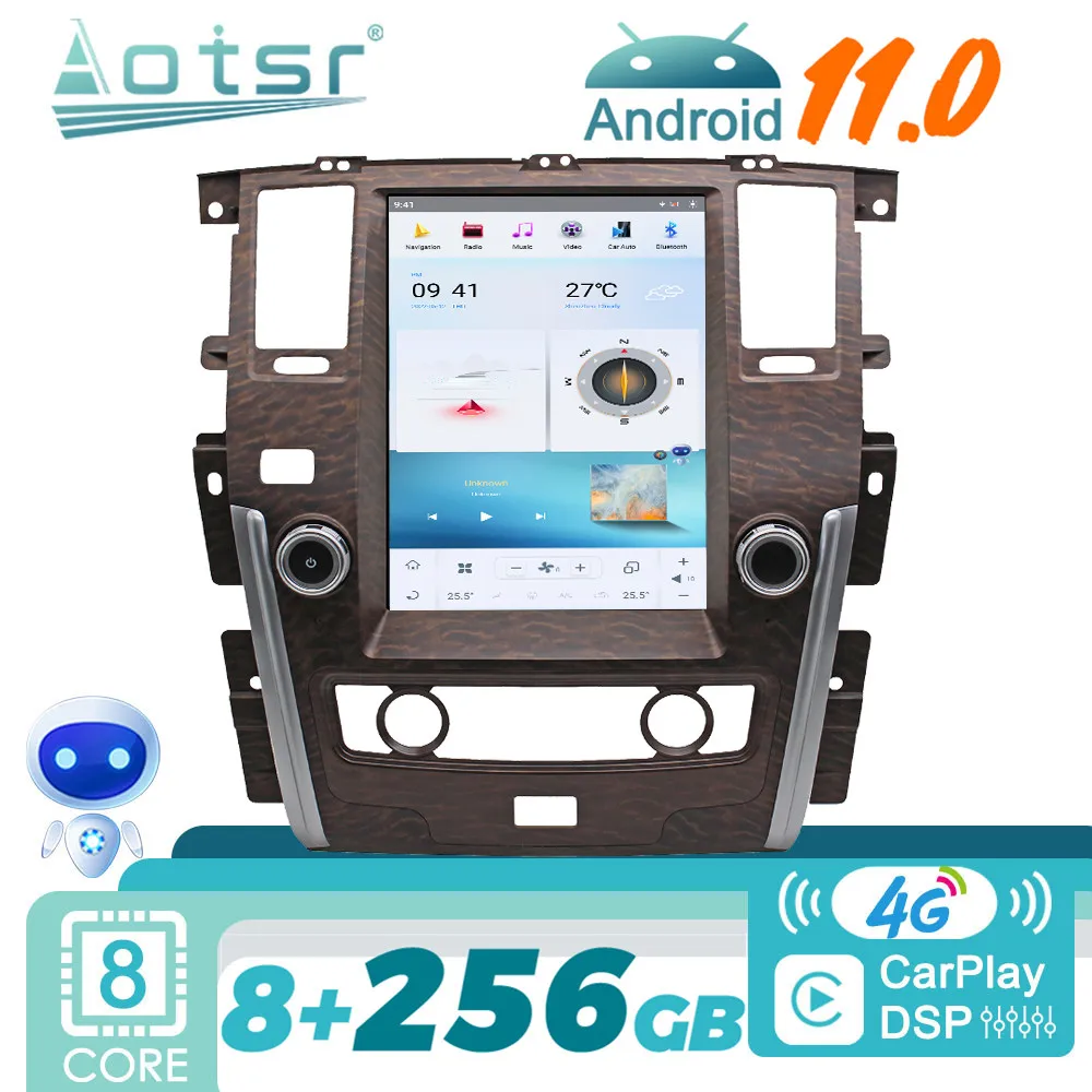 

Android 11 For Nissan Patrol 2010-2018 Car Radio Stereo Receiver Autoradio Multimedia Player GPS Navigation Head Unit Screen