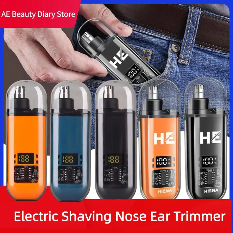 Electric Shaving Nose Ear Trimmer Safe Face Care Rechargeable Nose Hair Trimmer For Men Portable Travel Shaving Hair Remove nose hair trimmer electric nose hair trimmer electric hair trimmer ear hair trimmer electric nose and ear trimmer