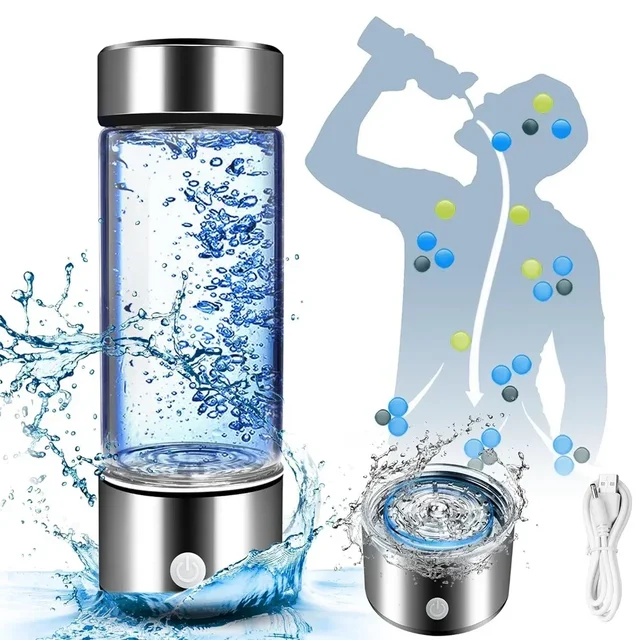 Hydrogen Water Bottle Generator Hydrogen Rich Health Cup Alkaline Ionizer USB Rechargeable Portable hydrogen Water Ionizer Hydrogen Water Bottle Generator Hydrogen Rich Health Cup Alkaline Ionizer USB Rechargeable Portable hydrogen Water Ionizer
