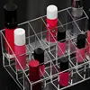24 Grids Lipstick Holder Display Rack Case Cosmetic Nail Polish Make Up Organiser Box Large Size Acrylic Makeup Organizer 5