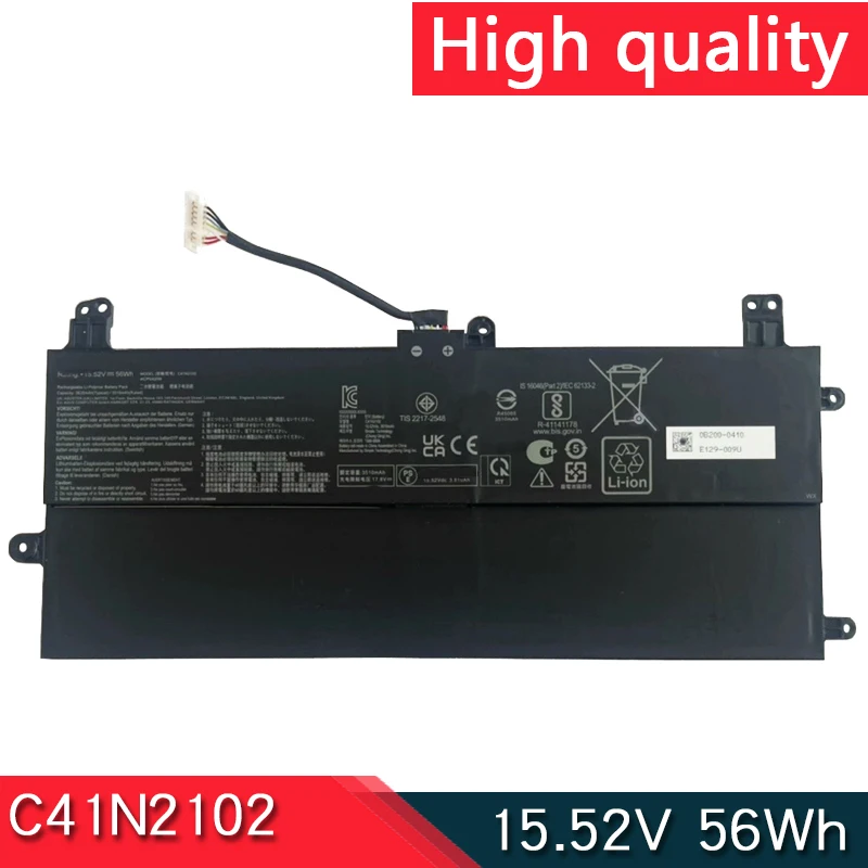Nuova Batteria Per Laptop C41N2102 15.52V 56Wh Per Asus Rog Flow Z13 Gz301 Nr2201 Gz301Vf Gz301Vi Muslimah