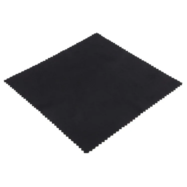 10pcs 20x20cm Big Size Needle 2 Black Microfiber Cleaning Cloth Eyeglasses Glasses Cleaner Tool eyeglass cleaning cloth glasses cleaning wipes