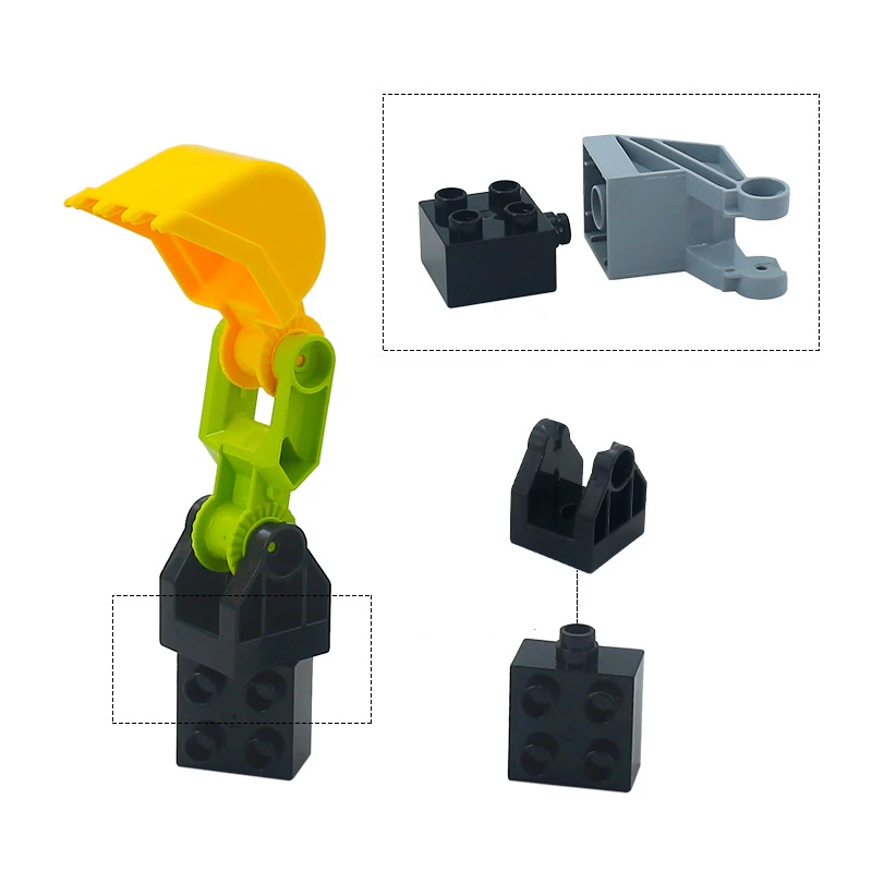 Big Building Blocks Traffic Mechanical Construction Accessories Compatible Large Brick Children Kid Science Educational Toy Gift construction blocks,building blocks