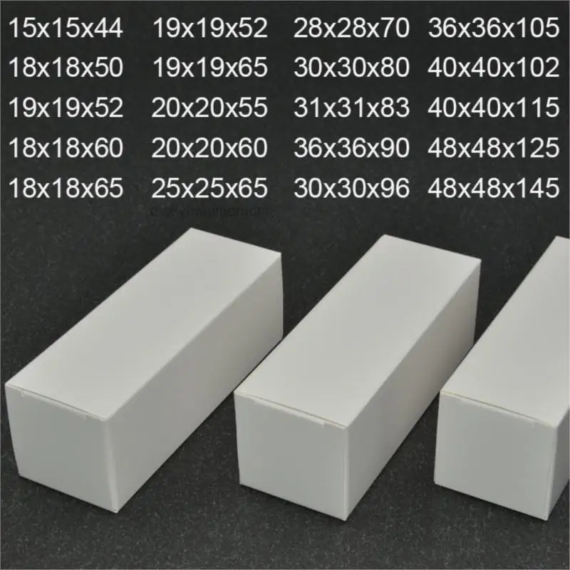 

1000 шт./партия, картонная бумага, 15x15x44 мм, 300 г